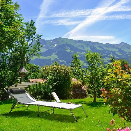 Swiss Mountain-Valley View Lodge Erlenbach im Simmental Luaran gambar