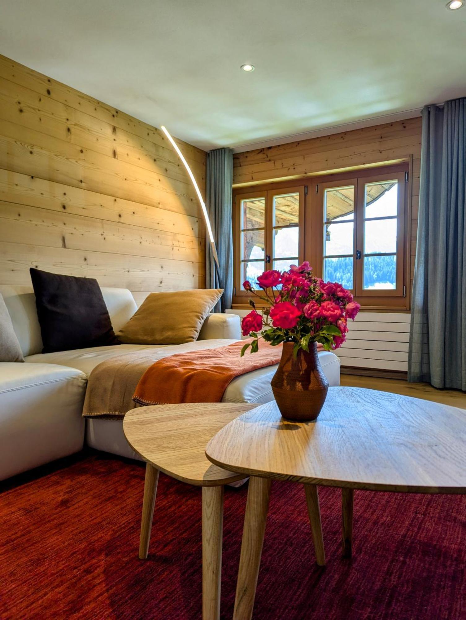 Swiss Mountain-Valley View Lodge Erlenbach im Simmental Luaran gambar