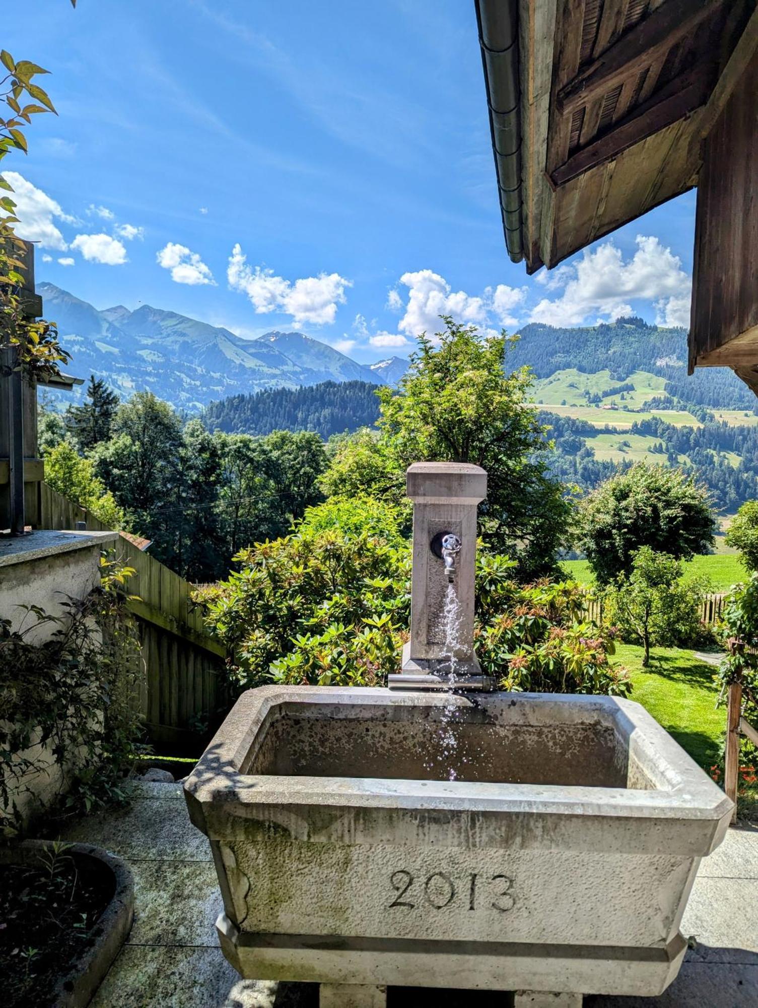 Swiss Mountain-Valley View Lodge Erlenbach im Simmental Luaran gambar