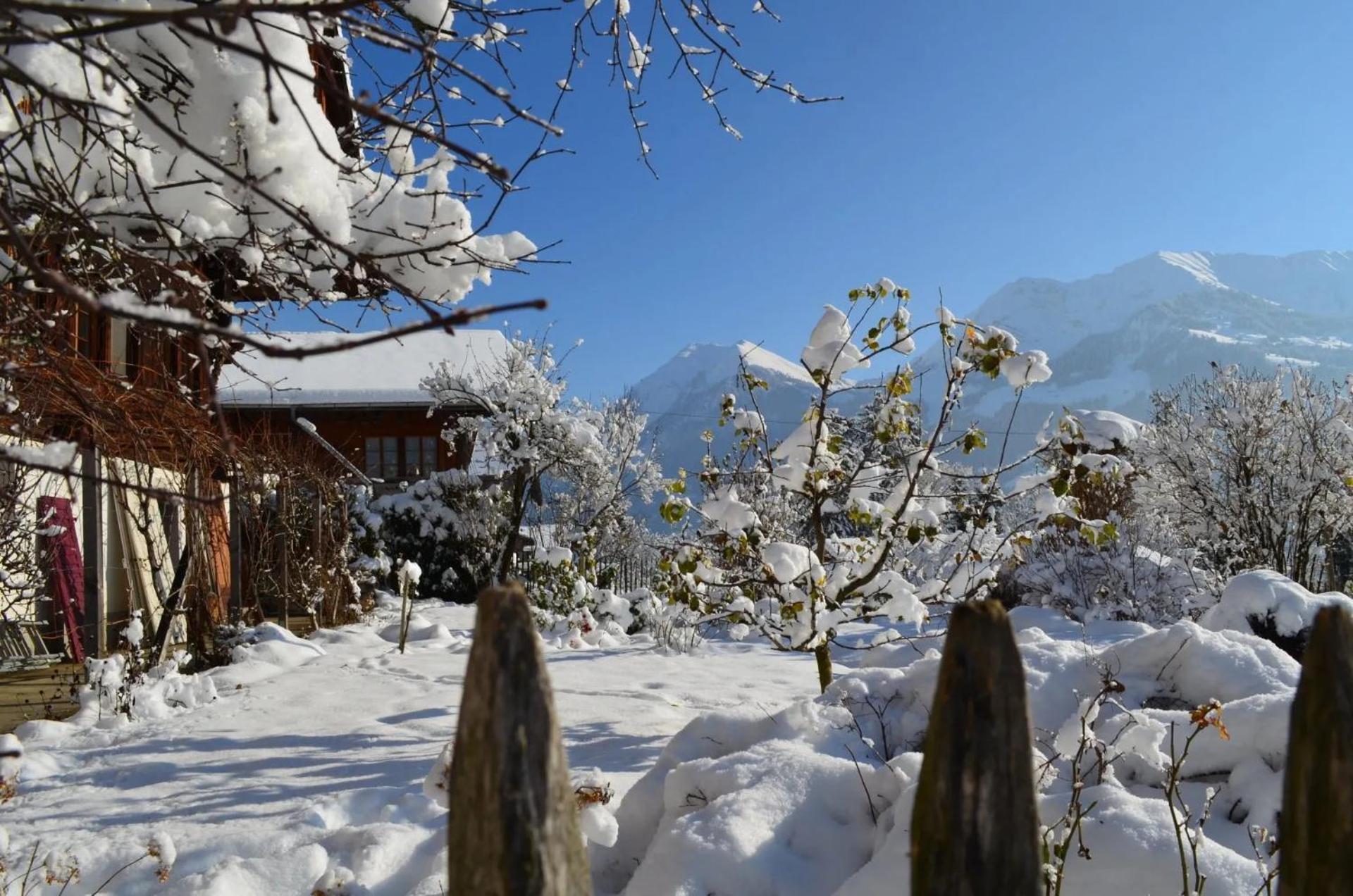 Swiss Mountain-Valley View Lodge Erlenbach im Simmental Luaran gambar