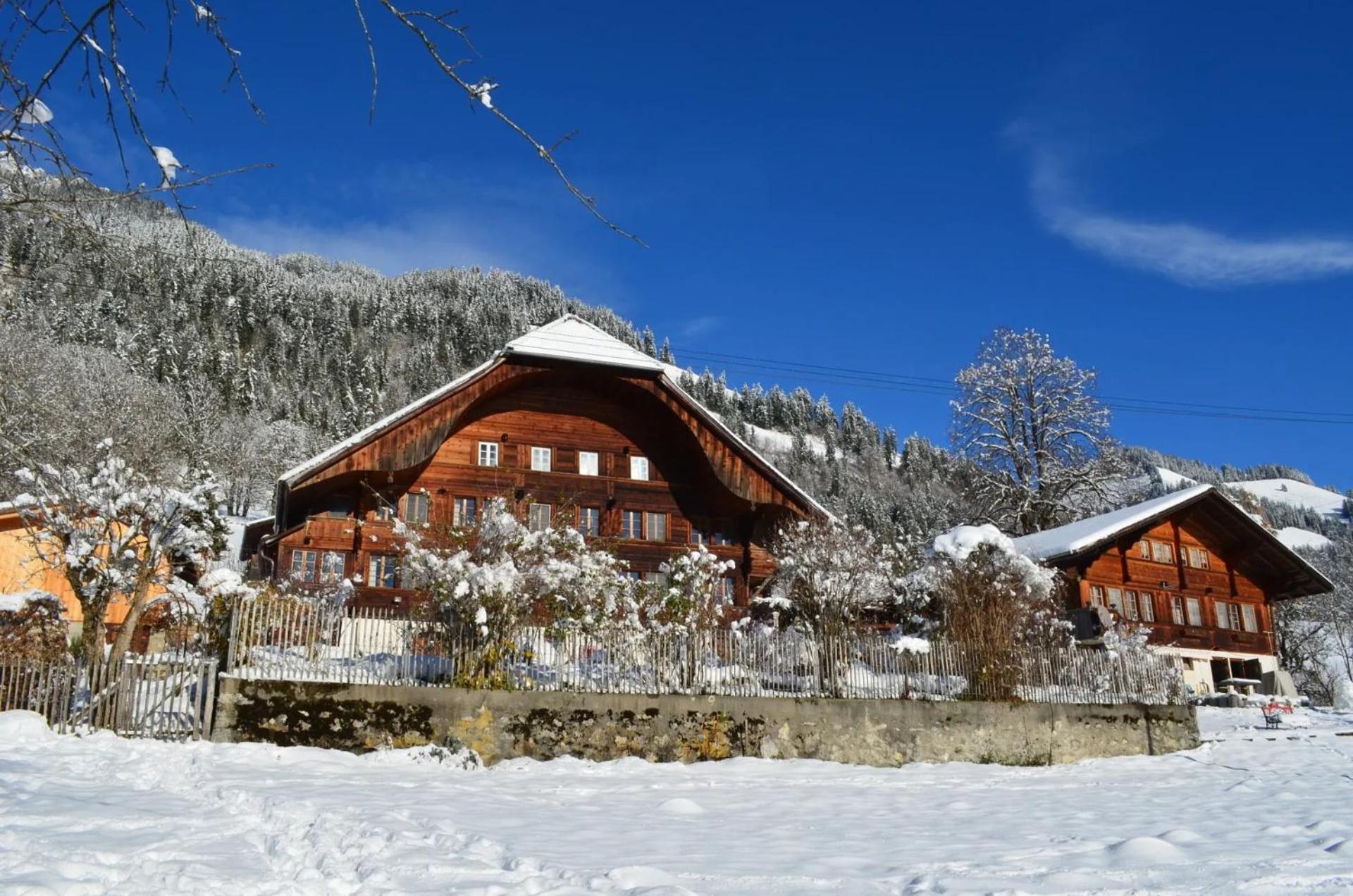 Swiss Mountain-Valley View Lodge Erlenbach im Simmental Luaran gambar