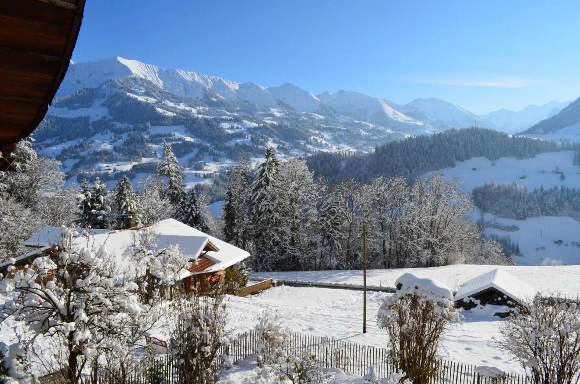 Swiss Mountain-Valley View Lodge Erlenbach im Simmental Luaran gambar